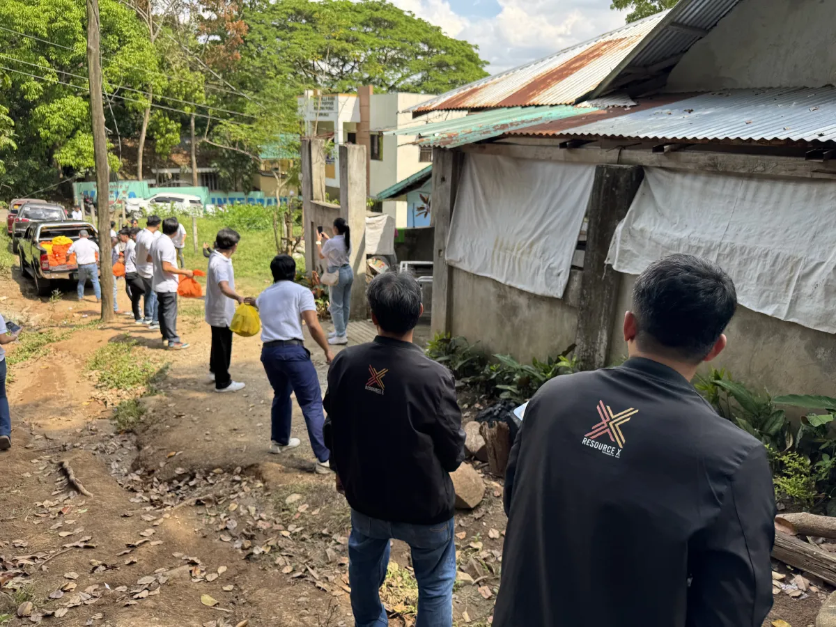 Resource X Global Cares program Bayanihan line